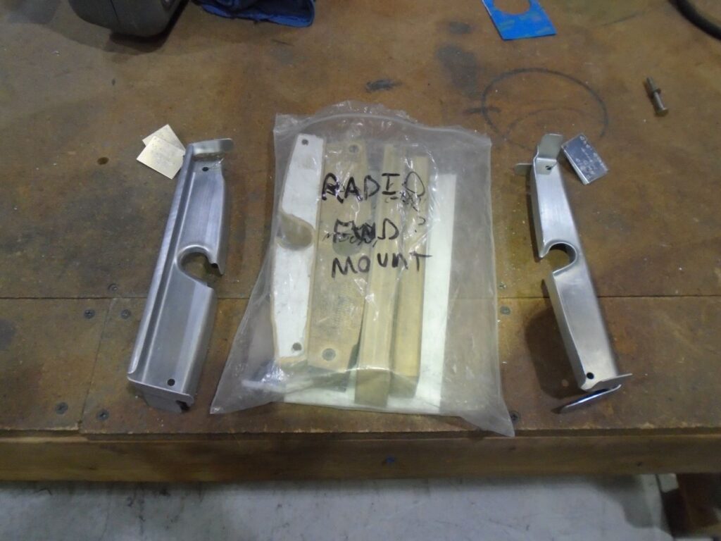 Radio forward mount fabricated